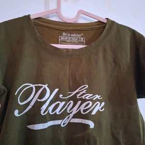 Comfy Cotton Olive T Shirt