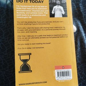 Do It Today By Darius Foroux