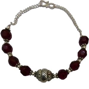 Red crystal bracelet