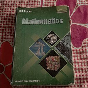 RD Sharma Maths Book Class 9