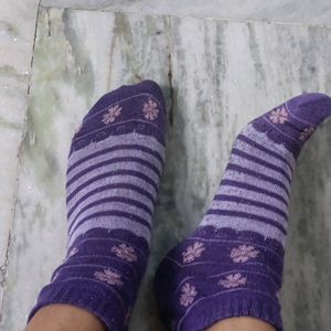 Women White Socks