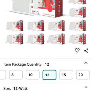 12 Watt Murphy Square Concealed Lights