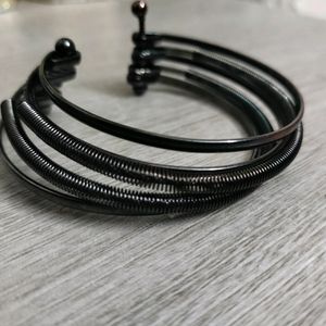 Black Multi Layer Bracelet Premium Finish