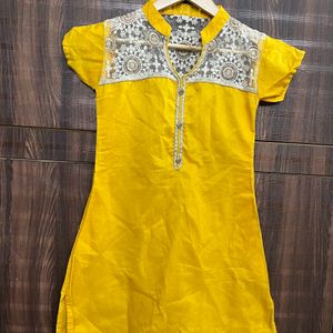 Yellow Kurta