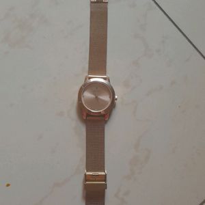 Van Heusen Rose Gold Watch