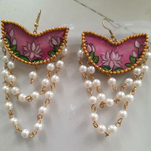 Lotus Handmade Earings