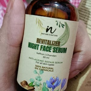 Revitalizer Night Face Serum