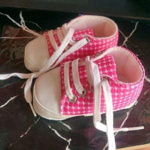 Hot Sale - Pink Shoe For Baby (Sure Free Buy)