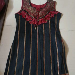 Black Short Kurti