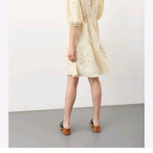 Lux Brand Pinteresty Cream Dress