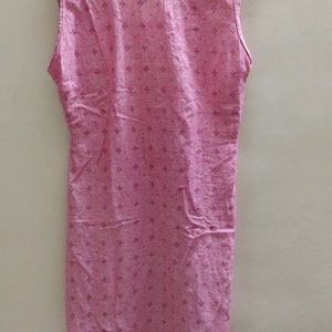 Cotton Pink Kurti