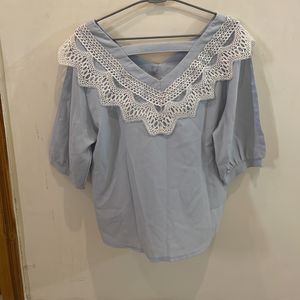 Beautiful Light Blue Top