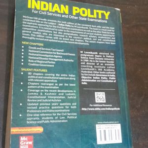 M laxmikant INDIAN POLITY 6TH EDITION