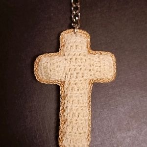 Cross Keychain