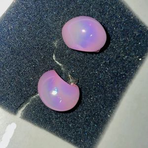 Jewels Galaxy Baby Pink Studs Earrings 💞