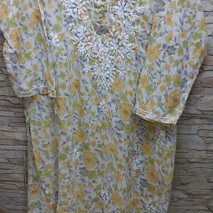 Pluse Size Mul Cotton Kurti