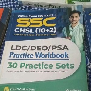 Set Of 6 Competitive Exam Books