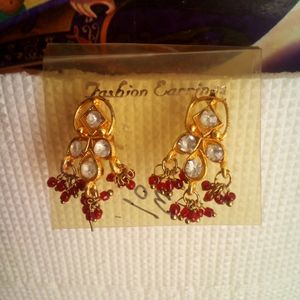 Nose Pin Earrings And Starts 4 Pc