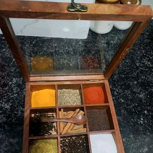 SHEESHAM SPICE BOX