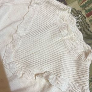 Korean Pullover Or Sweater Off White