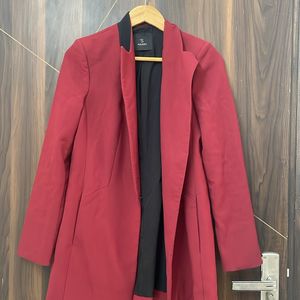 Red stylish Overcoat