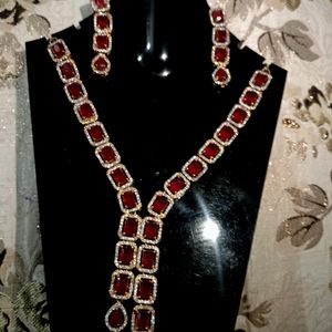 Jerkin Diamond Jewellery Set