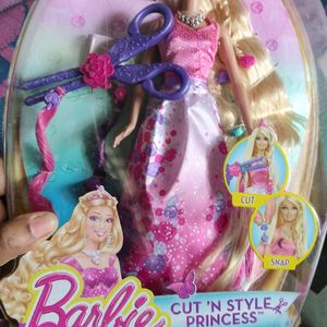 Barbie Cut And Style Princess Doll😍🤩✨