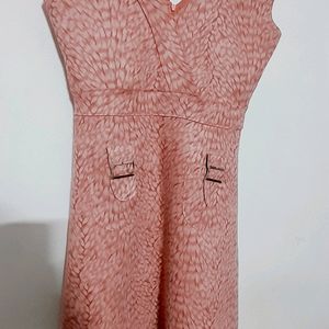 Very Beautiful Peach Color Dress