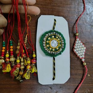 13 Rakhi 💯 pure handmade raakhis rakshabandha