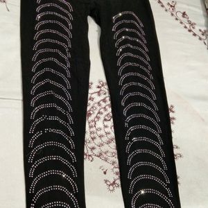 Black Stone Leggings