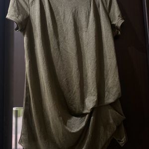 Tunic/Top Dark Olive Colour