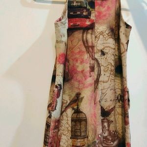 Printed dress