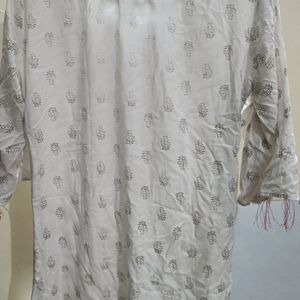 White Sharara Suit