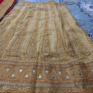 Heavy Designer Half Saree For Wedding