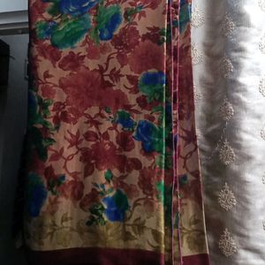 Crepe Digital Print Saree