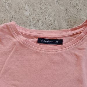 Mast & Harbour Peach T Shirt