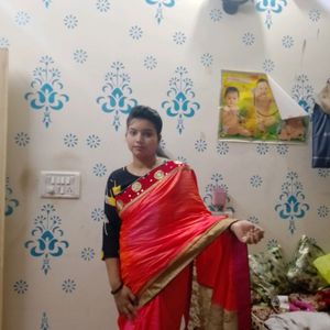 New Saree One Time Used Only