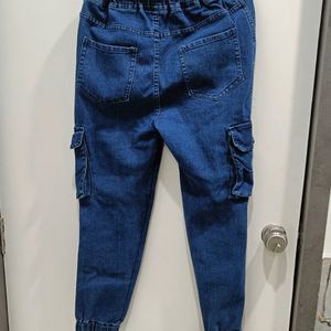 6 Pocket Denim Joggers