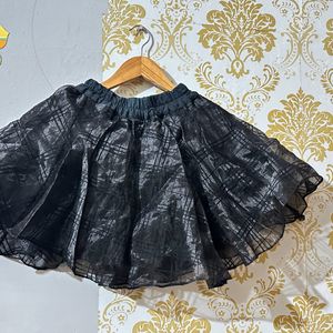Organza Mini Skirt