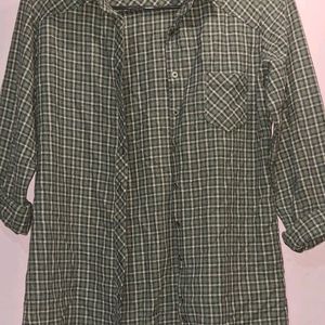 Check Print Shirt For Women