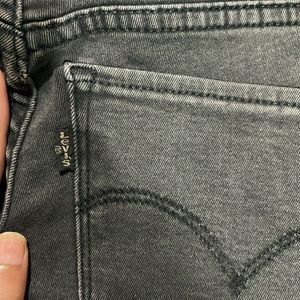 Levi’s Charcoal Denim For Women Waist 26