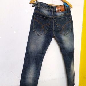 Gas Brand Navy Blue Colour Jean For Men