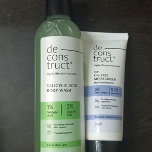 Deconstruct bodywash+ Moisturiser Combo