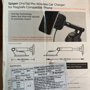 Spigen Onetap Pro wireless Car charger Magsafe