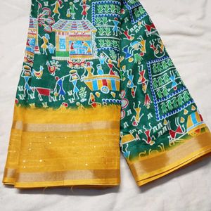 Dollo Silk Sequence Saree