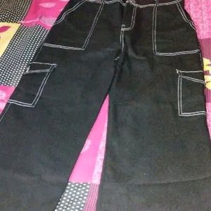 Women 7 Pocket Cargo Jeans