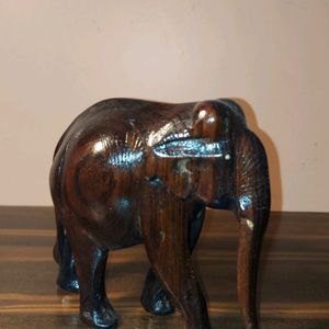 Handcrafted Wooden Elephant Miniature