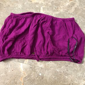 tube purple top for M