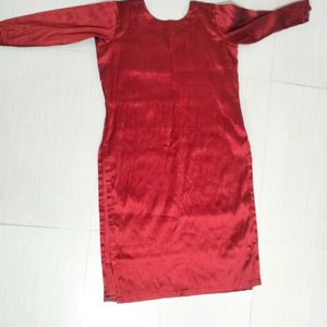 Maroon Ethnic Kurta