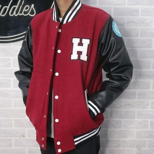 Leather Versity Jacket